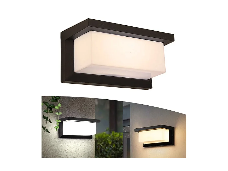 Applique Murale Extérieure Toolight Rsl015-1W Black
