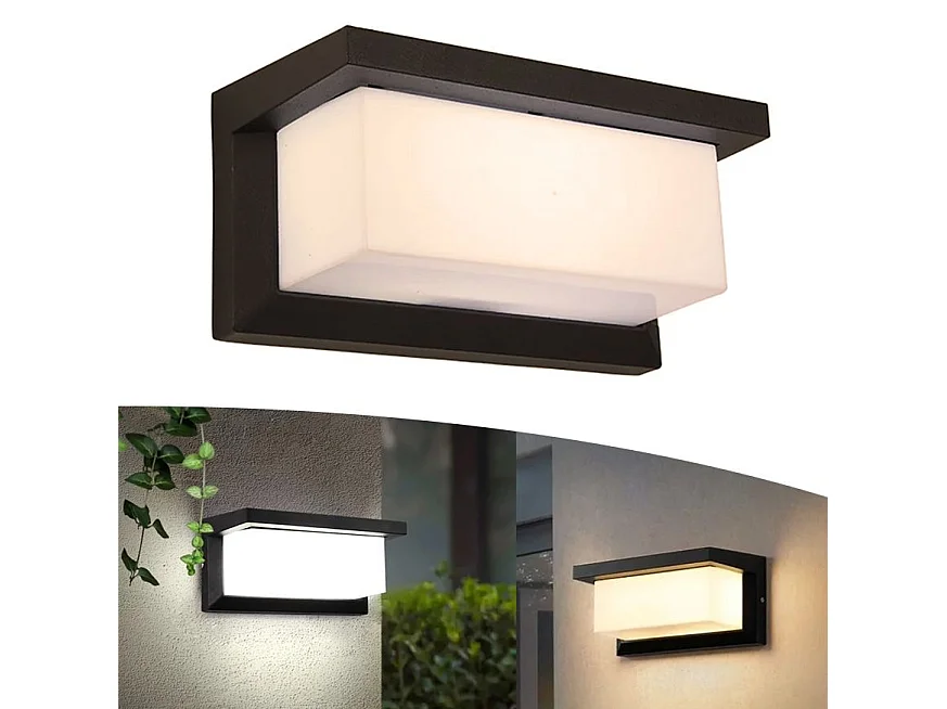 Buitenwandlamp Toolight Rsl015-1W Black