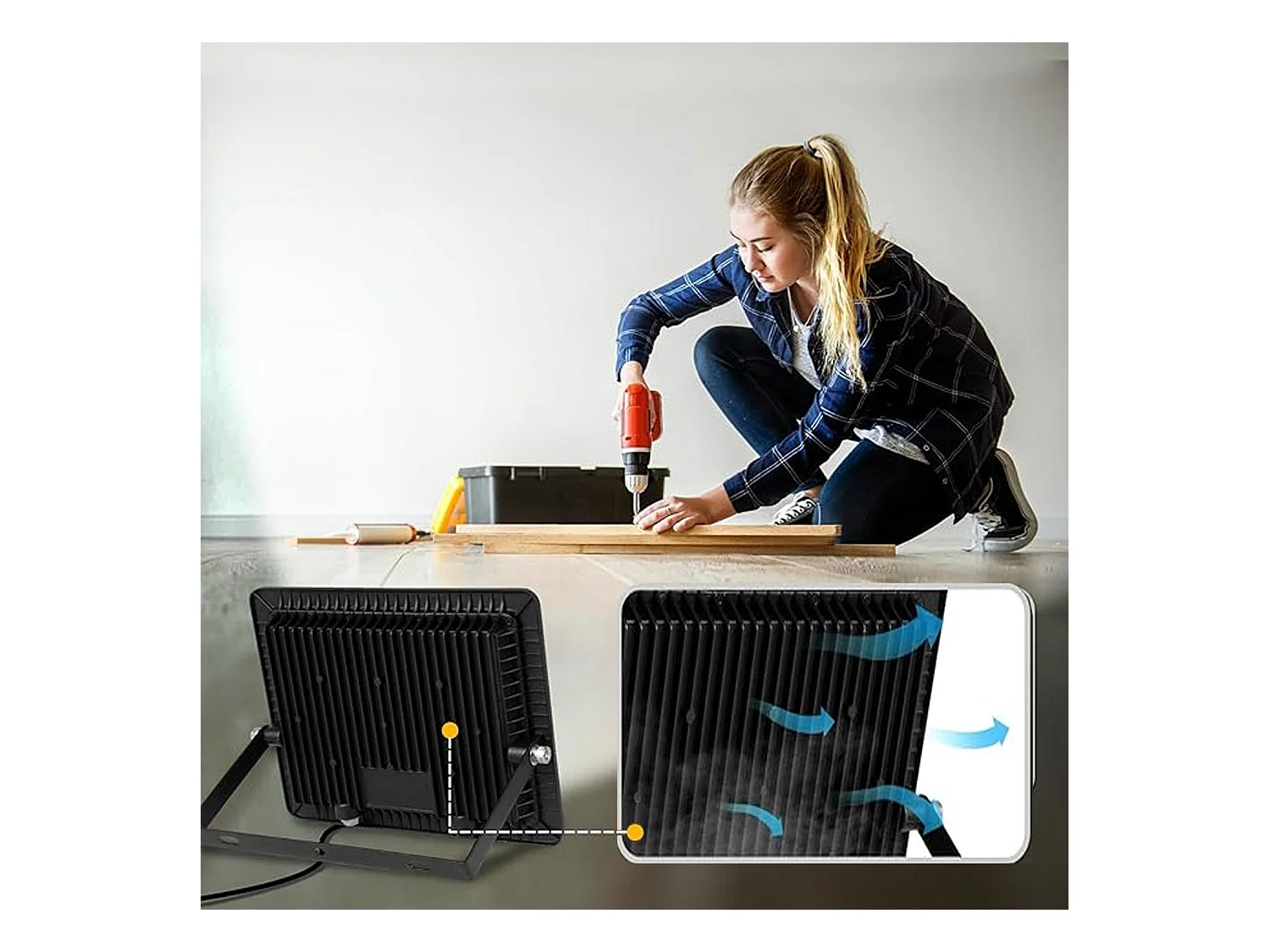 Opbouw Halogeenlamp Voor Buitengebruik Toolight Rsl002-30N Black