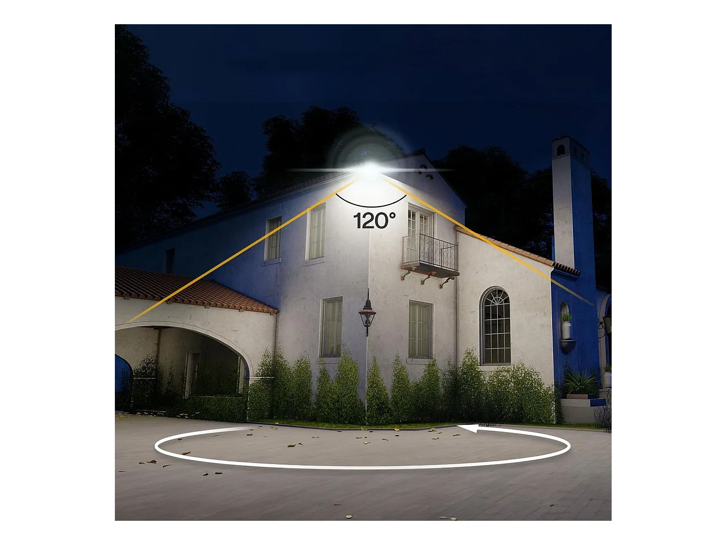 Projecteur Halogène En Saillie Pour L’Extérieur Toolight Rsl001-20N Black