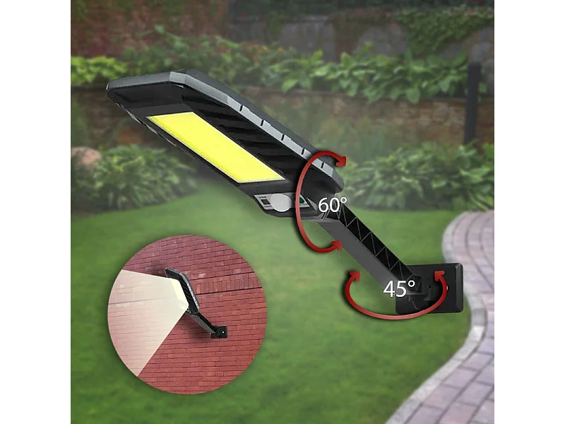 Applique Murale Extérieure Solaire Toolight Rsl018 Black