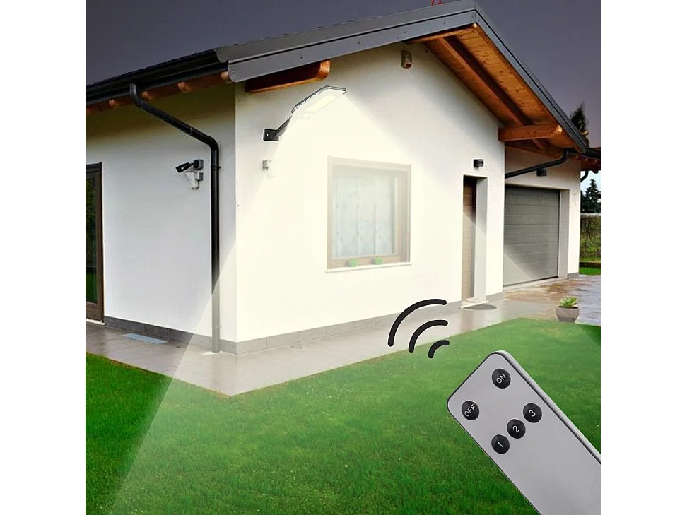 Applique Murale Extérieure Solaire Toolight Rsl018 Black