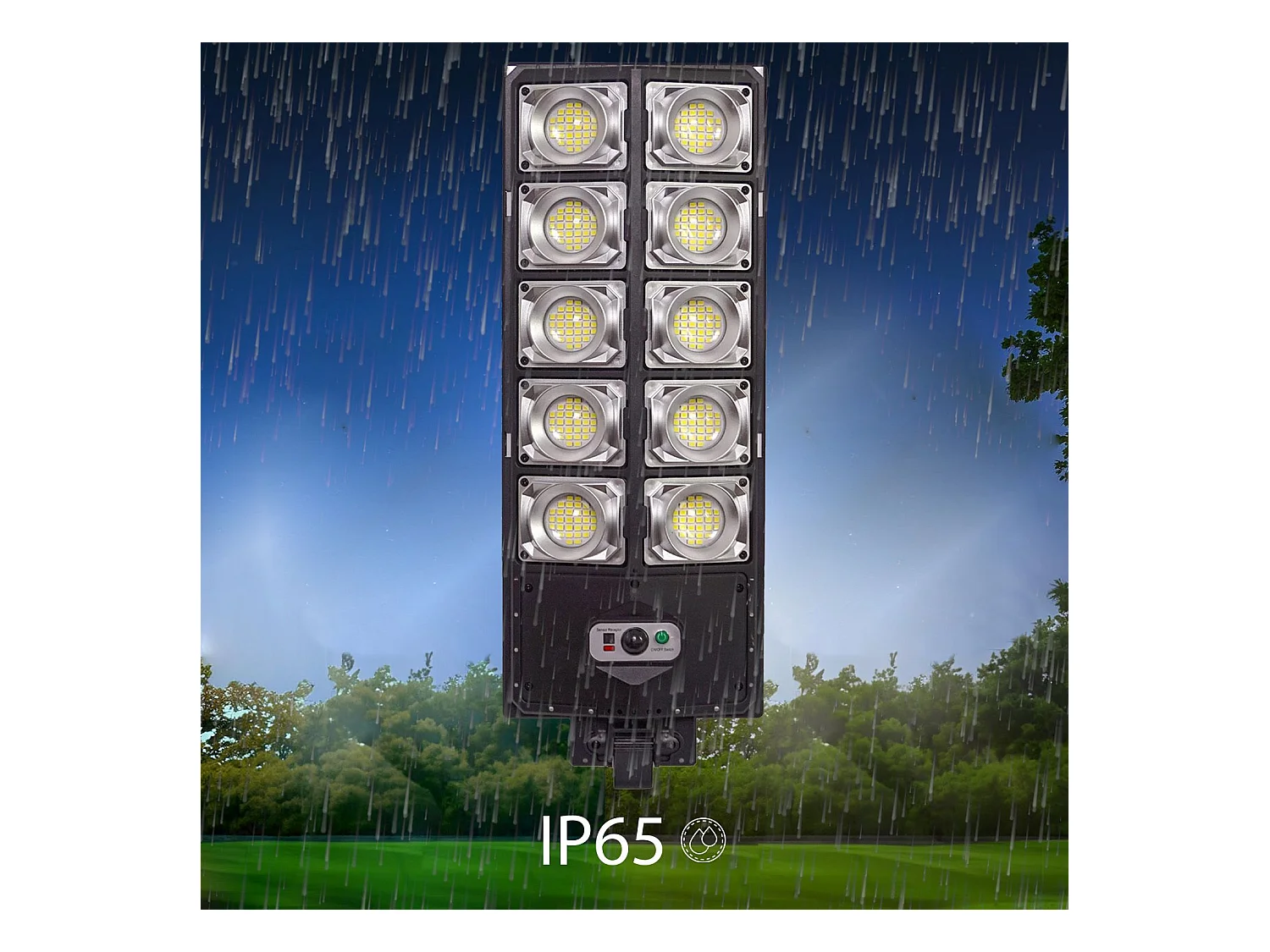 Applique Murale Extérieure Solaire Toolight Rsl017 Black