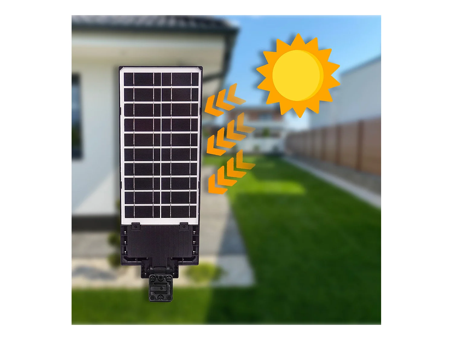 Applique Murale Extérieure Solaire Toolight Rsl017 Black