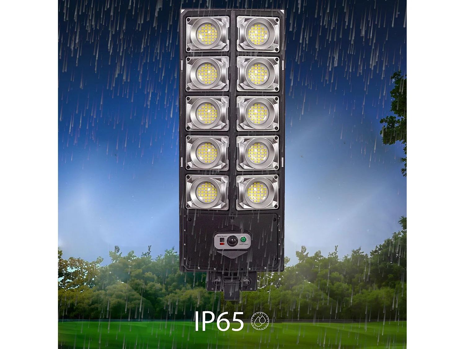 Applique Murale Extérieure Solaire Toolight Rsl017 Black