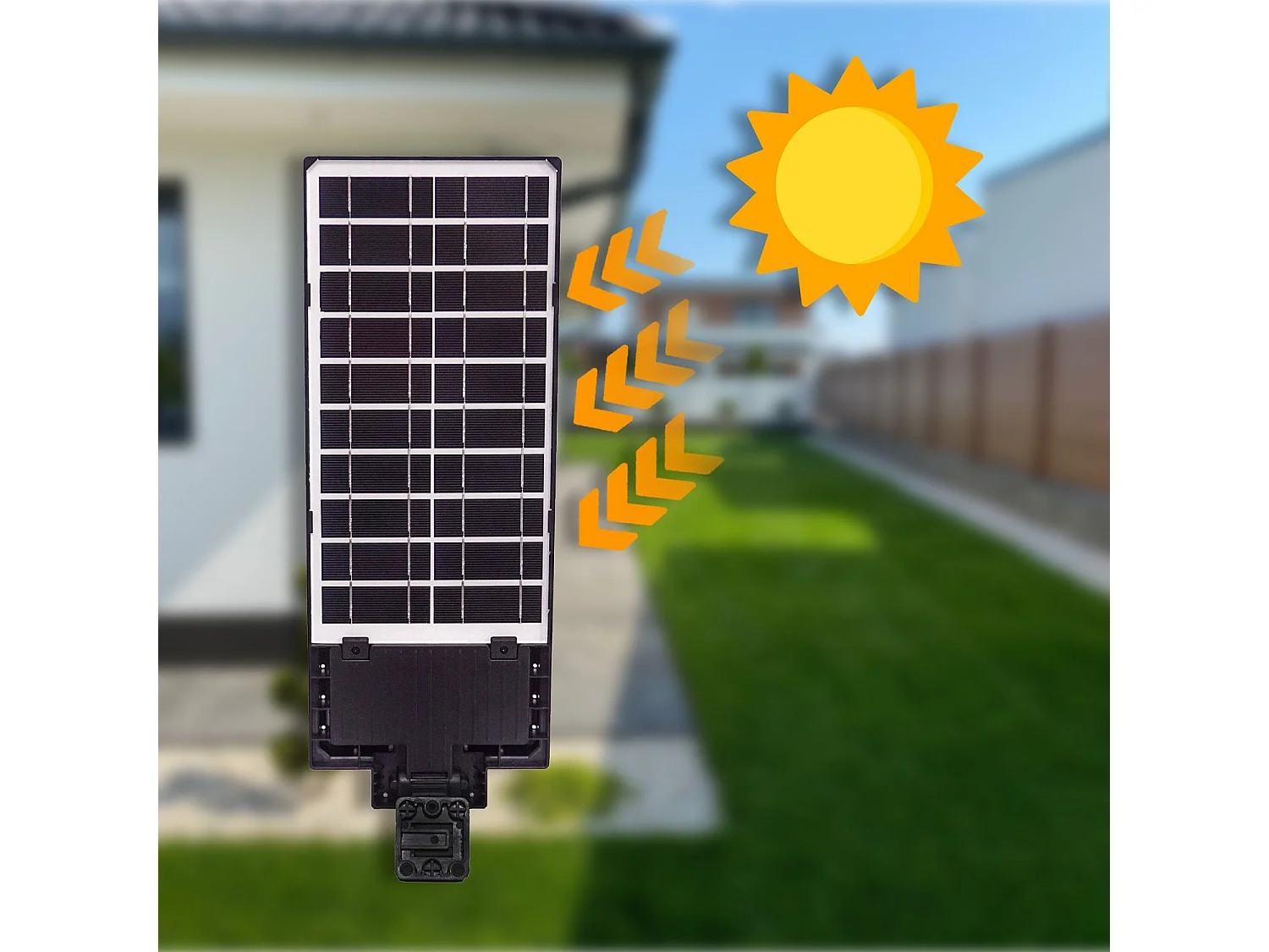 Applique Murale Extérieure Solaire Toolight Rsl017 Black