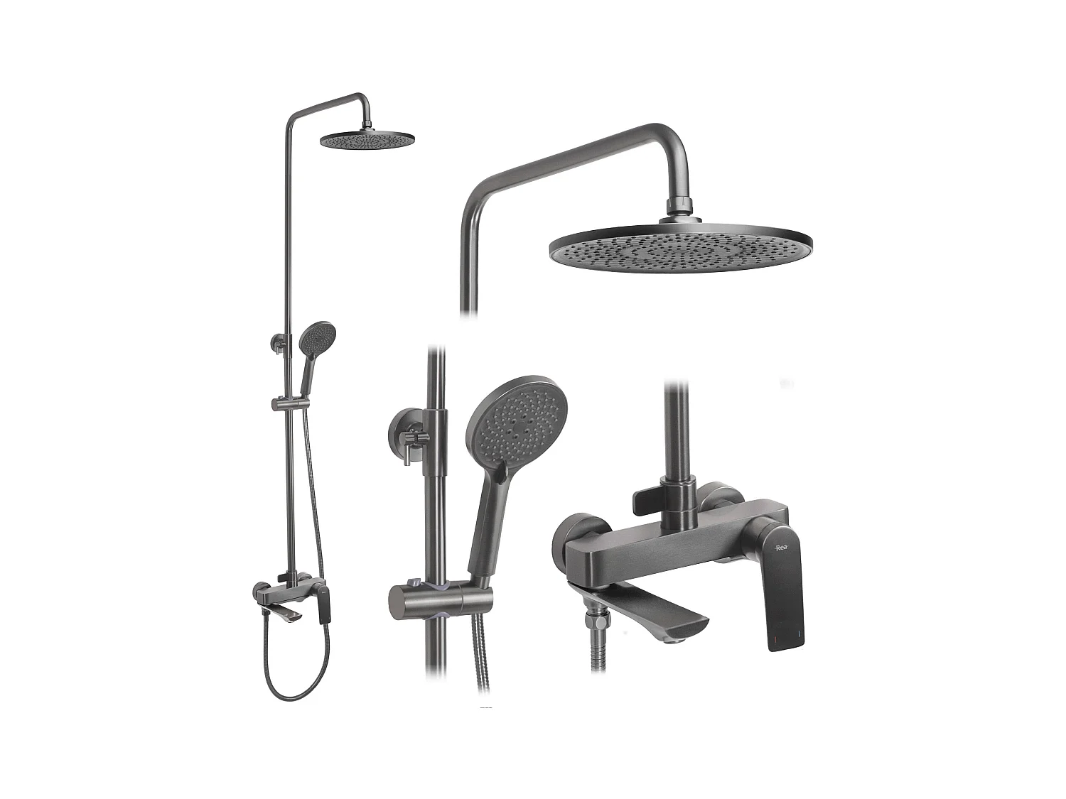 Kit De Douche Rea Avalon Titanium