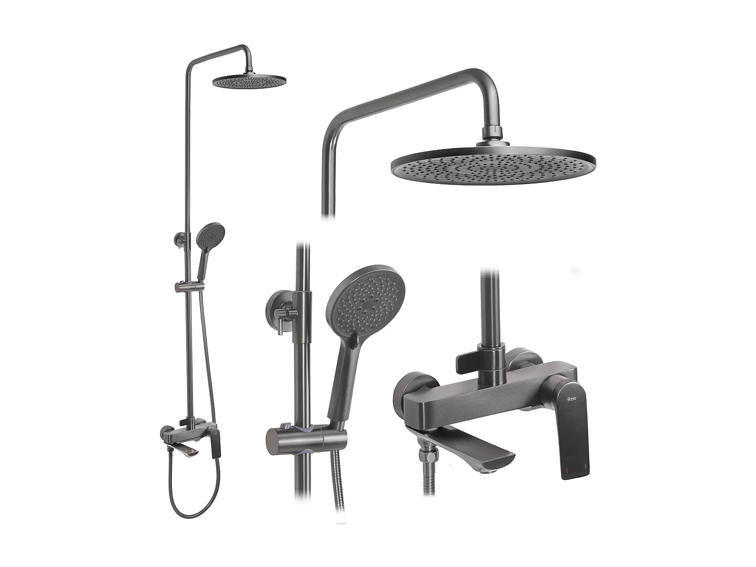 Kit De Douche Rea Avalon Titanium