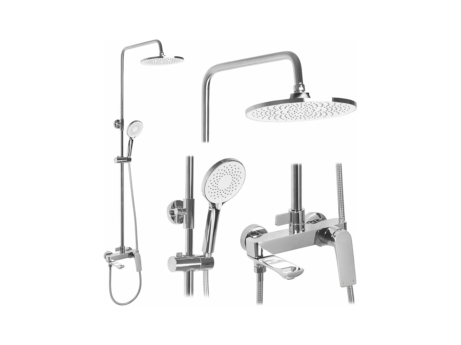 Kit De Douche Rea Avalon Chrome