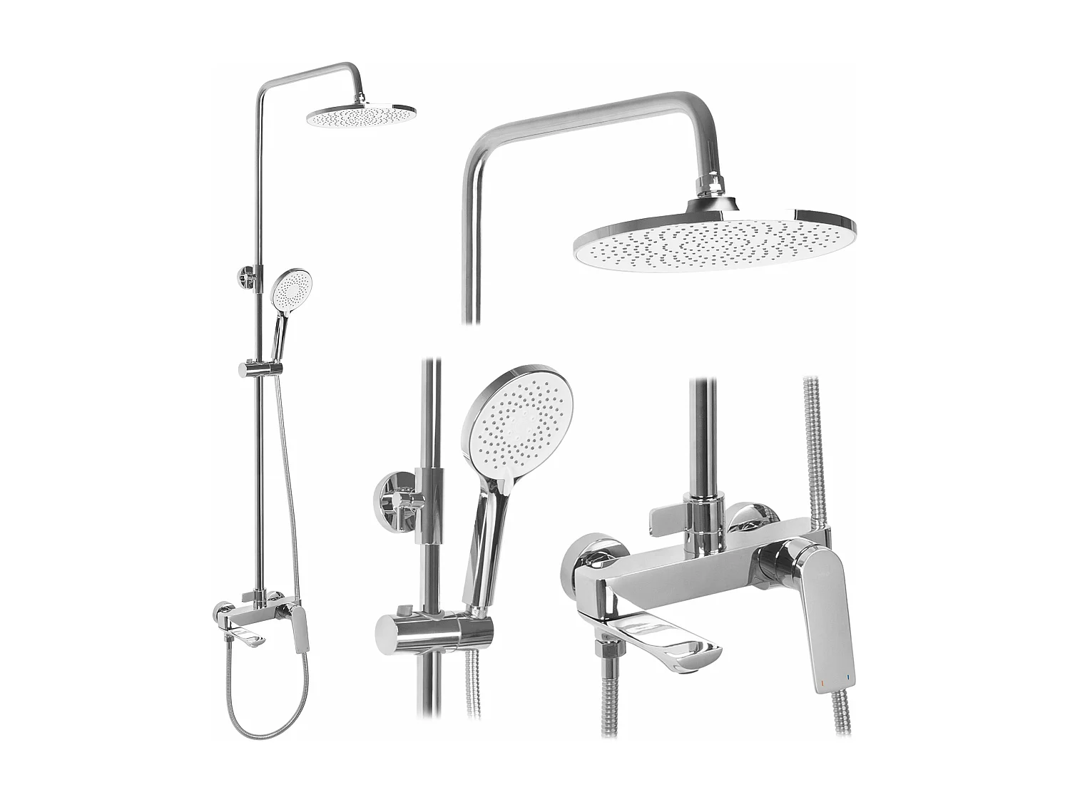 Kit De Douche Rea Avalon Chrome