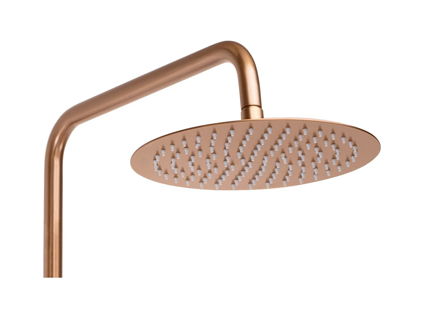 Set Doccia Rea Lungo Thermostat Brush Copper