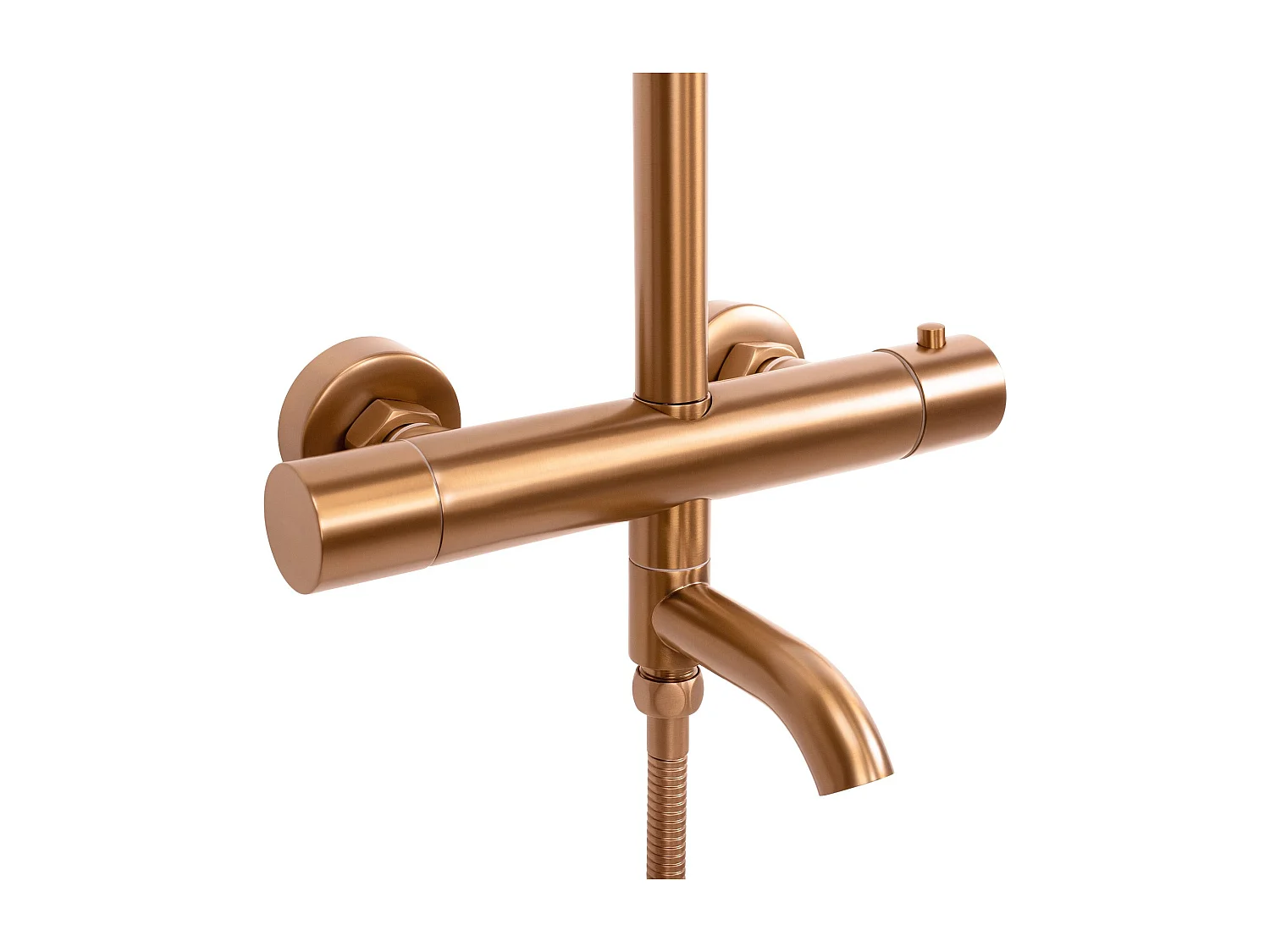 Kit De Douche Rea Lungo Thermostat Brush Copper