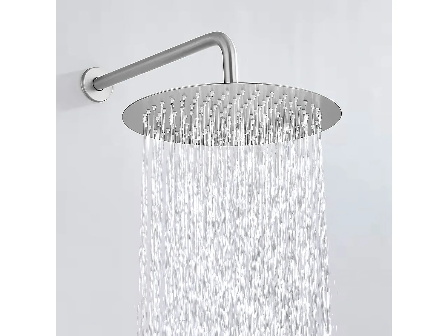 Juego De Ducha Oculto Rea Ontario Brush Nickel