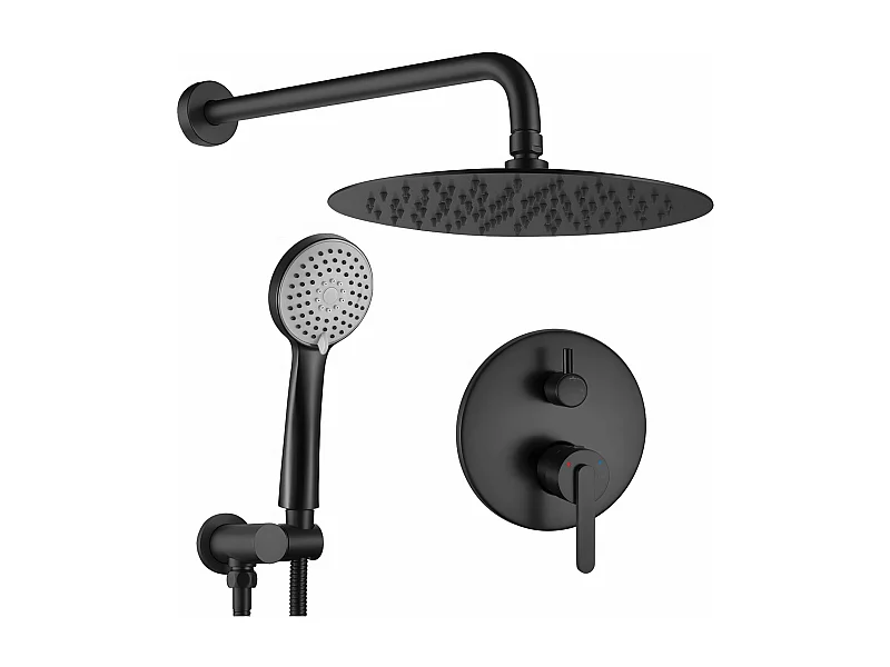 Unterputz Duschset Rea Ontario Black