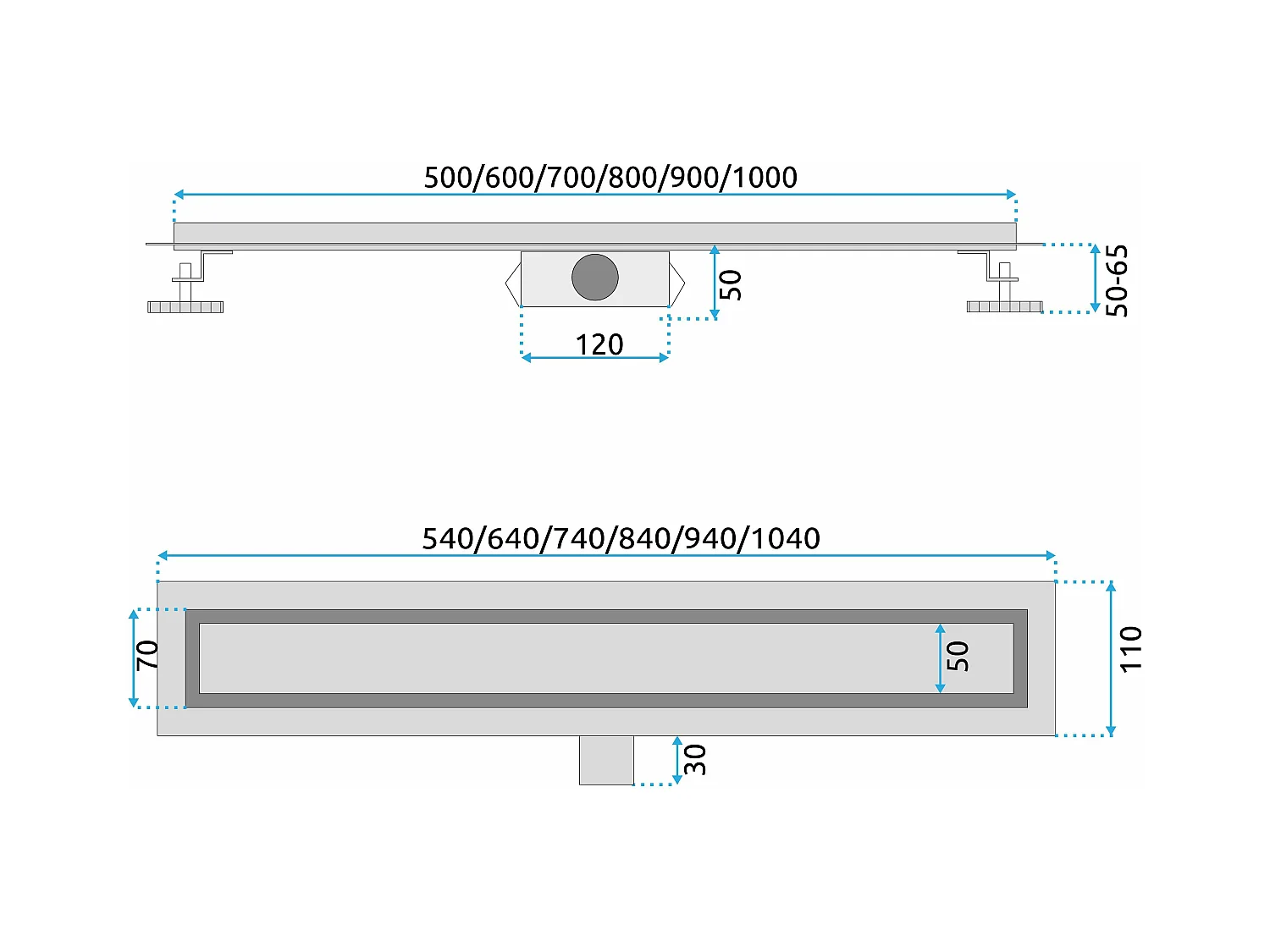 Drenaje Lineal Rea Neox 500 Gold