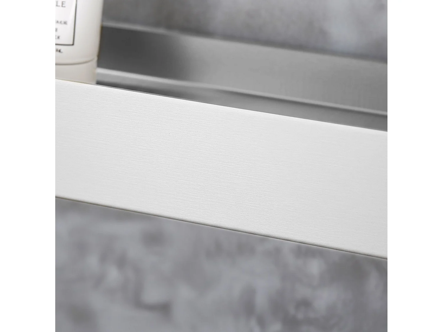 Prateleira De Banheiro Rea Sf03-600 60Cm Brush Steel