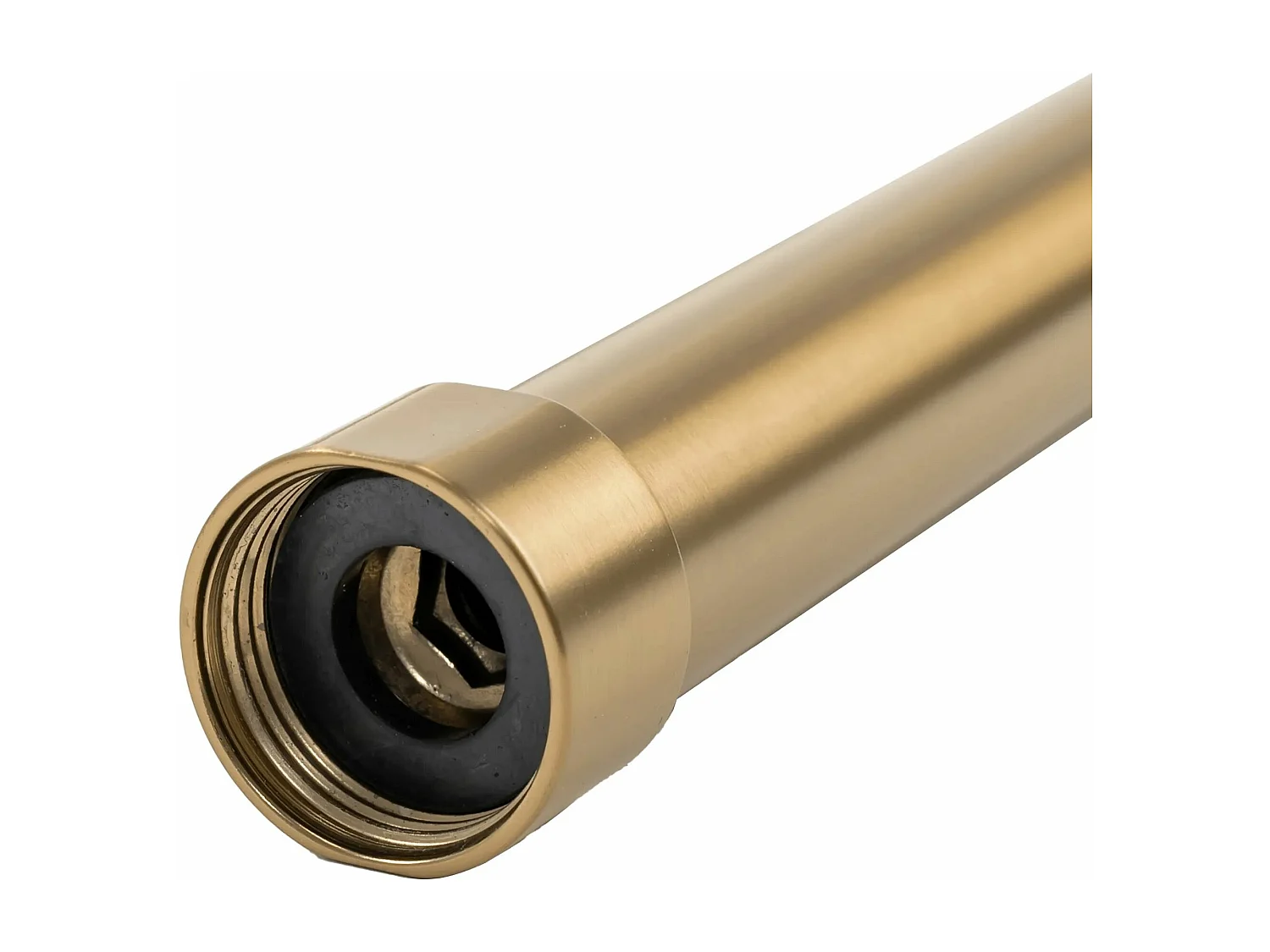 Extensão Para Conjunto Banheira E Chuveiro Rea 50Cm Brush Gold