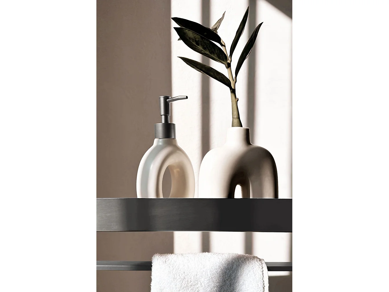 Etagère De Salle De Bain Rea Sf01-450 45Cm Brush Steel