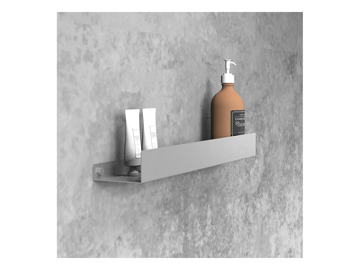 Badkamerplank Rea Sf04-600 60Cm Brush Steel