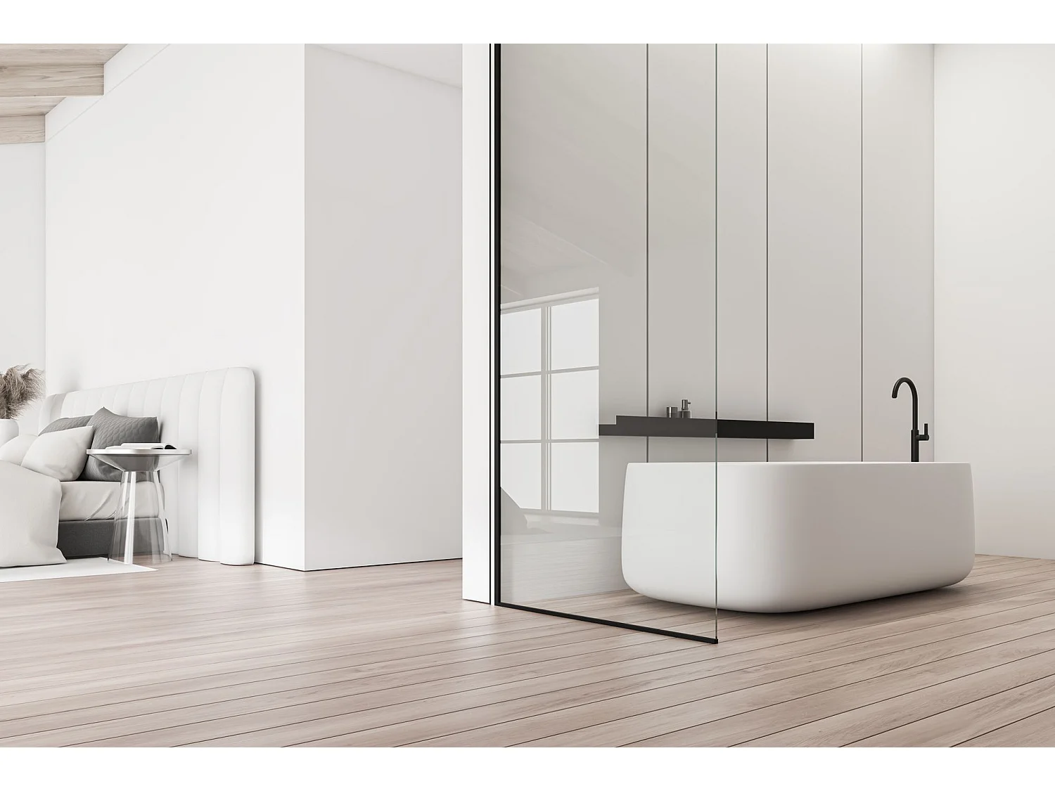 Etagère De Salle De Bain Rea Sf02-600-B Black