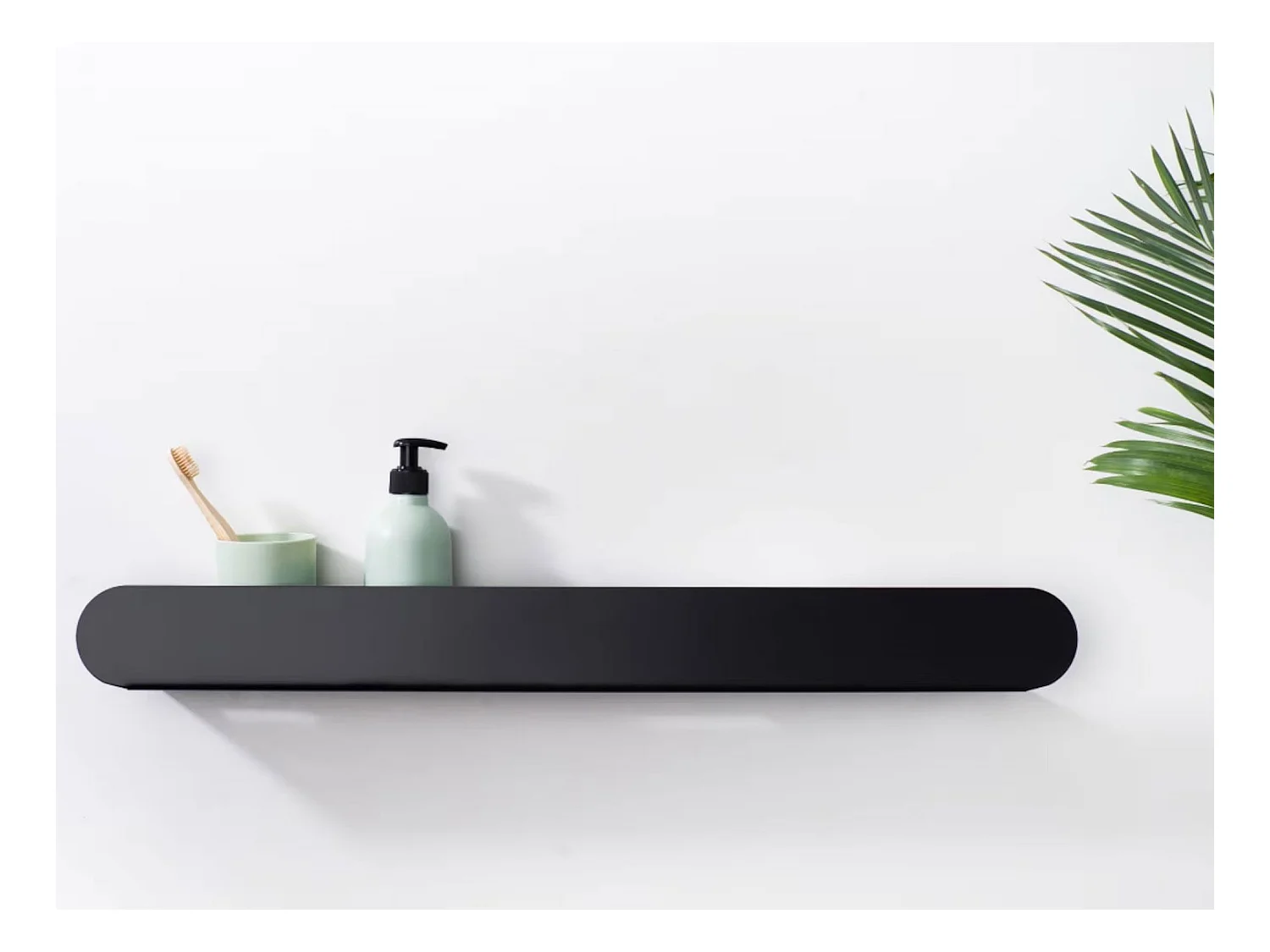 Prateleira De Banheiro Rea Sf03-450-B Black