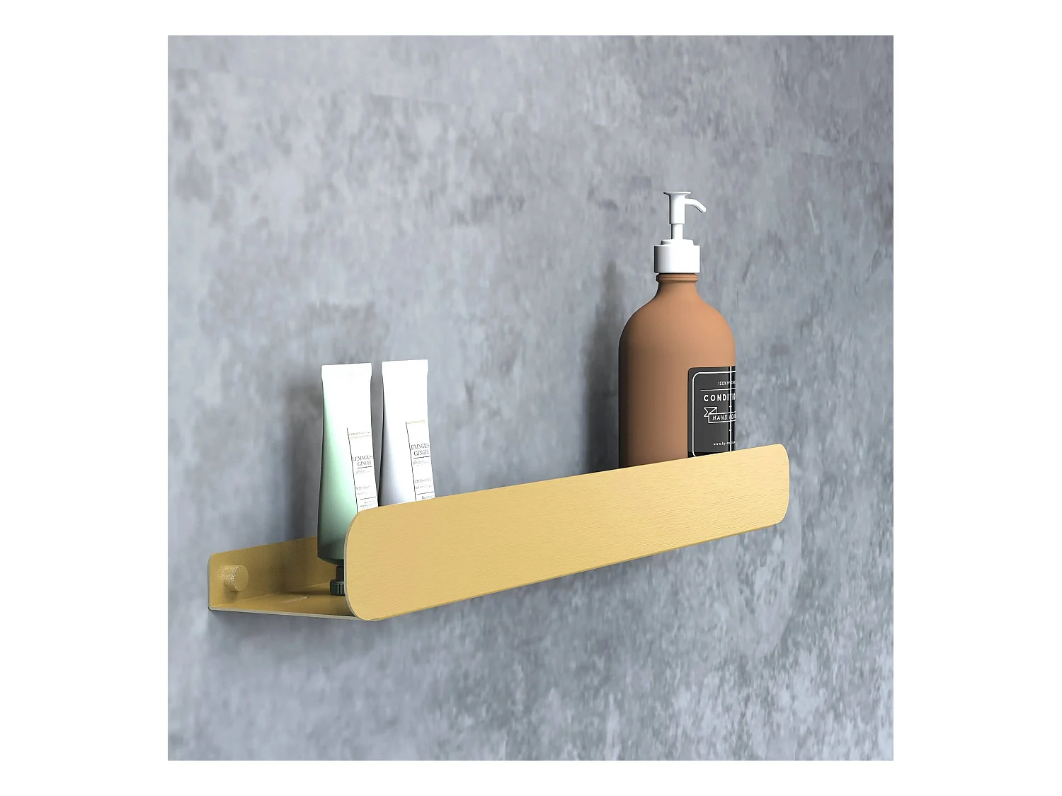 Badezimmerregal Rea Sf03-450-Bg Brush Gold