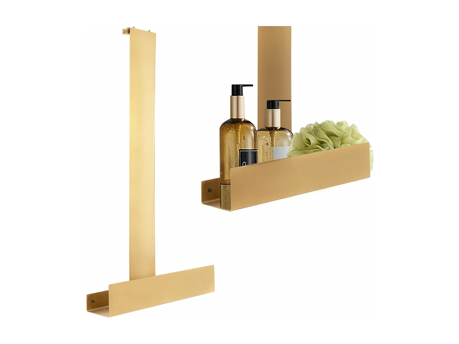 Etagère De Salle De Bain Rea Tori Brush Gold