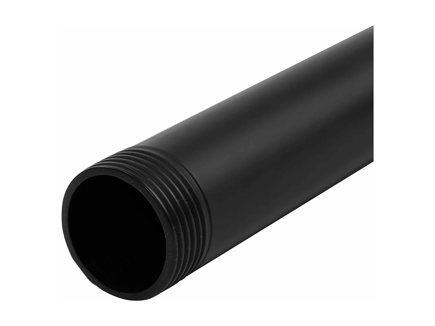 Extensão Para Conjunto Banheira E Chuveiro Rea 50Cm Black