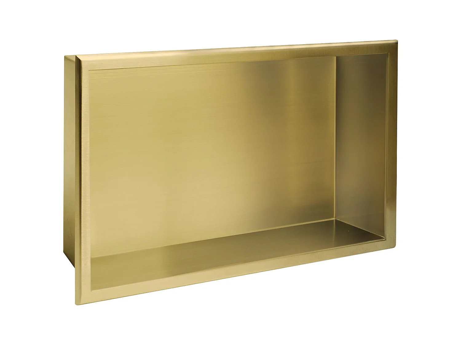 Étagère D'Encastrement Pour Salle De Bains Rea 8 30X45X10 Brush Gold