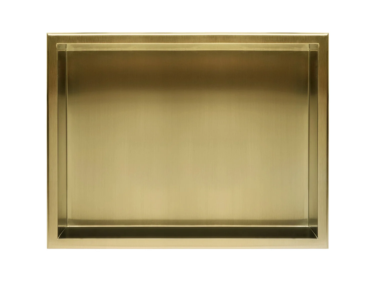 Étagère D'Encastrement Pour Salle De Bains Rea 8 30X45X10 Brush Gold