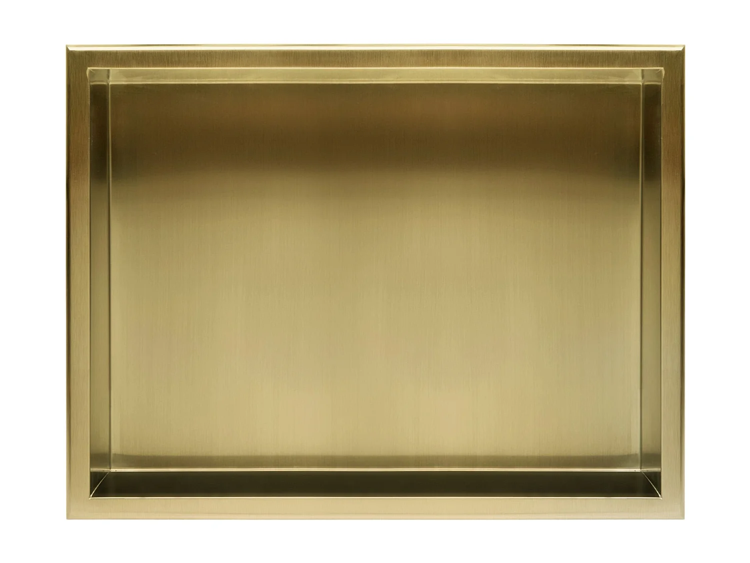 Étagère D'Encastrement Pour Salle De Bains Rea 8 30X45X10 Brush Gold