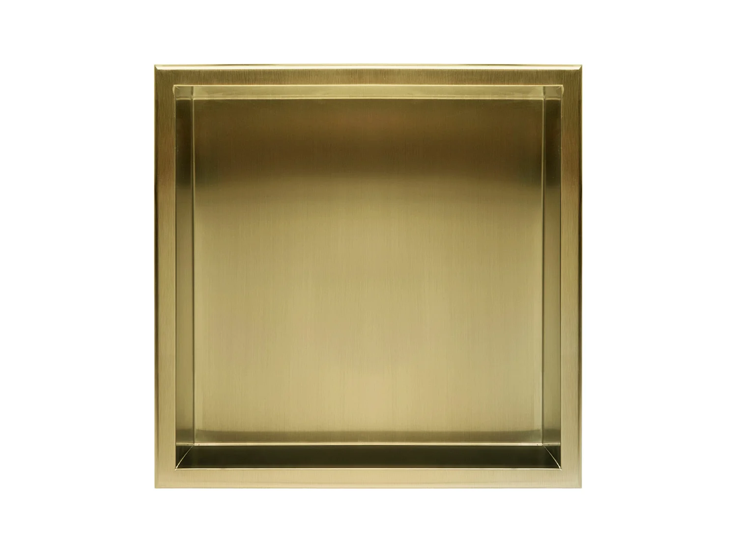 Étagère D'Encastrement Pour Salle De Bains Rea 7 30X30X10 Brush Gold