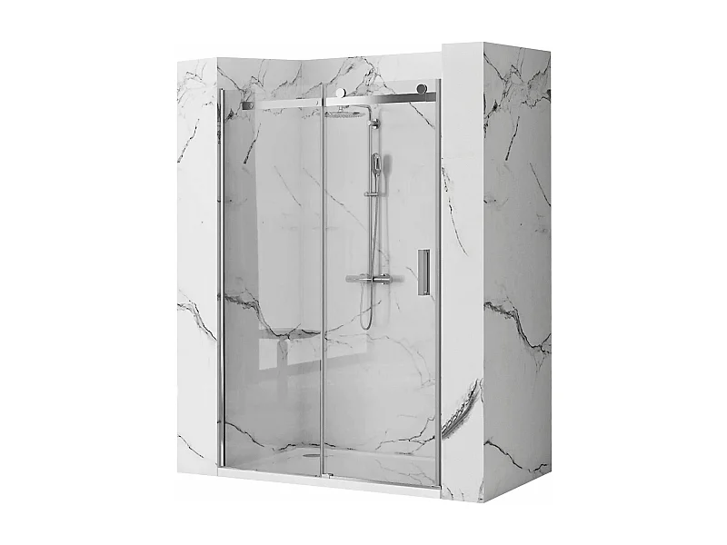 Puerta De La Ducha/Puerta De Ducha Rea Nixon-2 140 Right Chrome