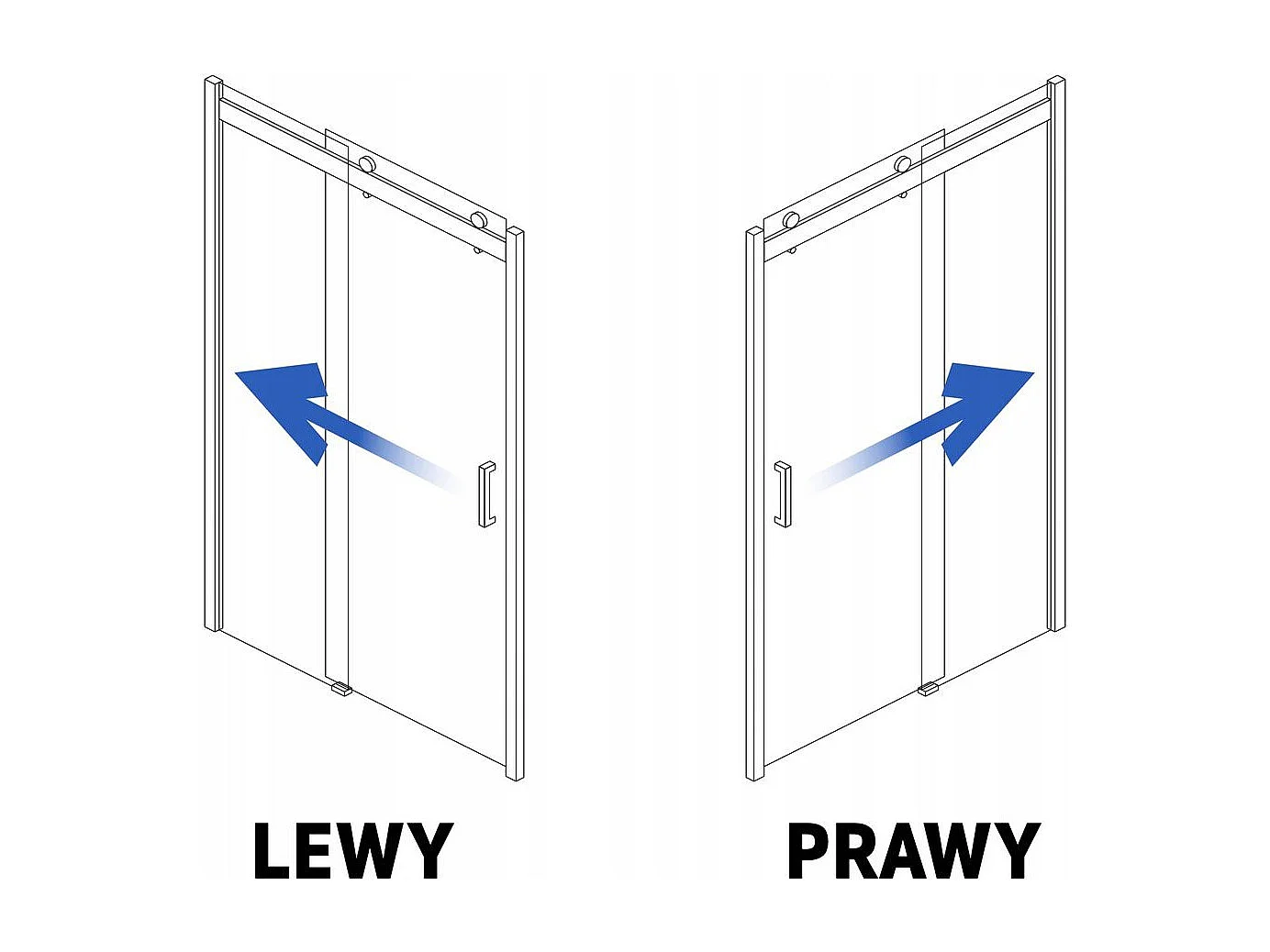 Puerta De La Ducha/Puerta De Ducha Rea Nixon-2 140 Right Chrome