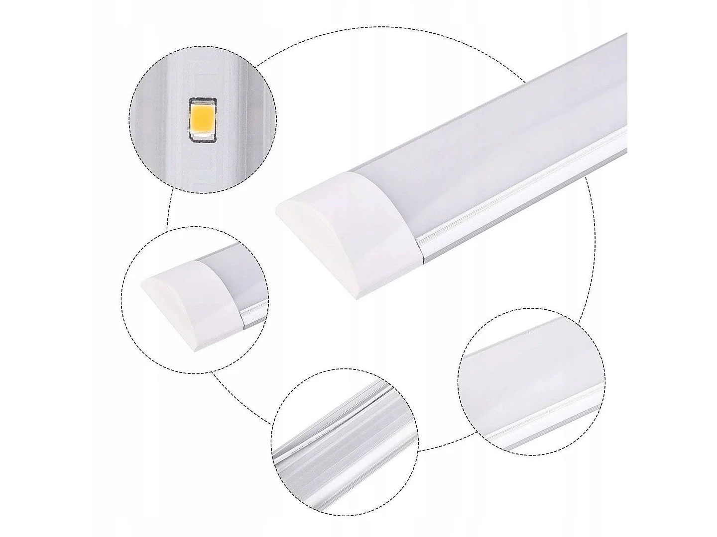 Pannello Led Toolight Rsl009-18N 60Cm White