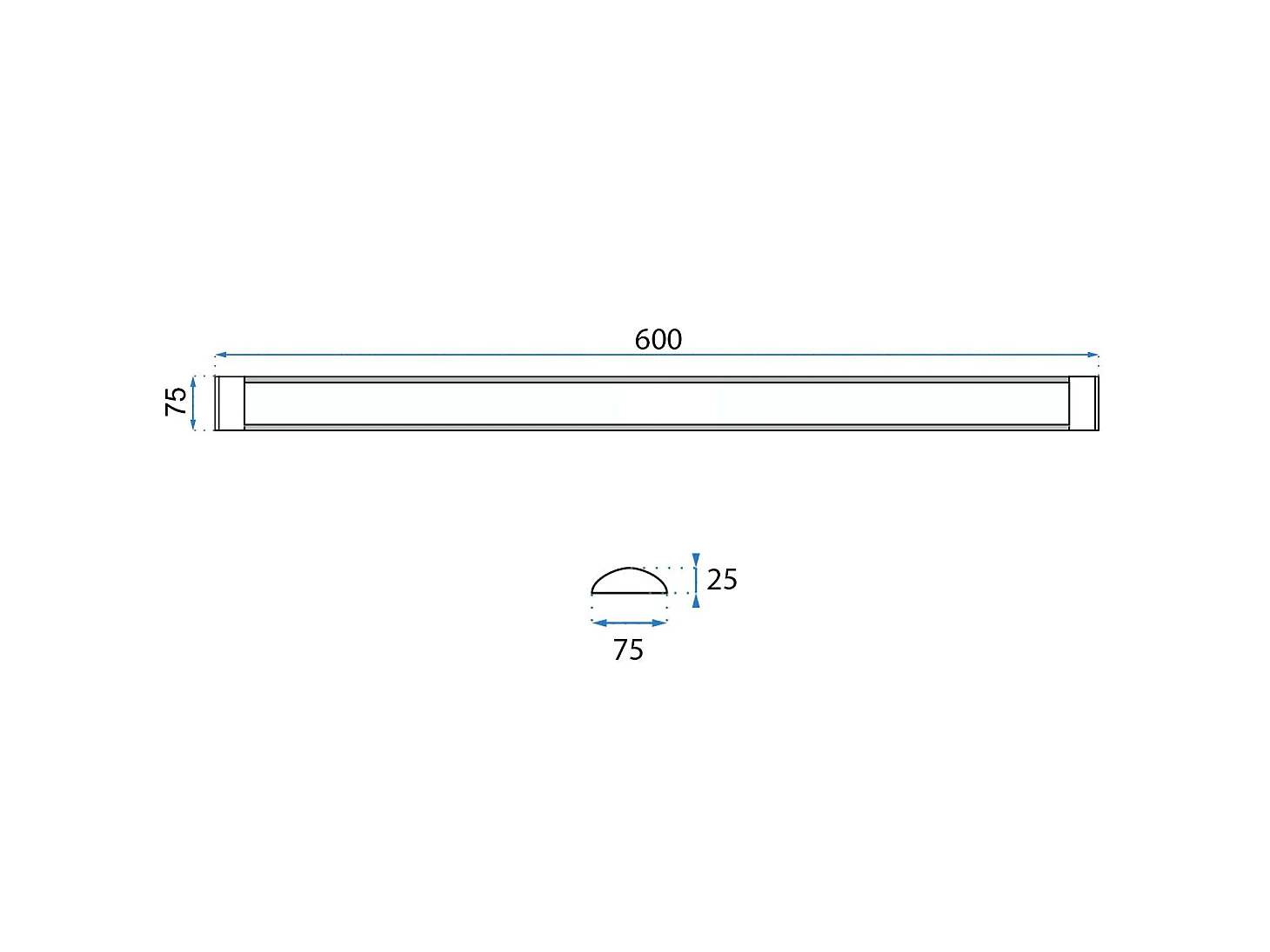 Pannello Led Toolight Rsl009-18N 60Cm White