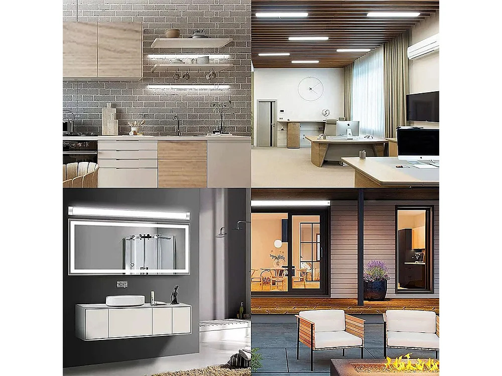 Panneau Led Toolight Rsl012-42N 150Cm White