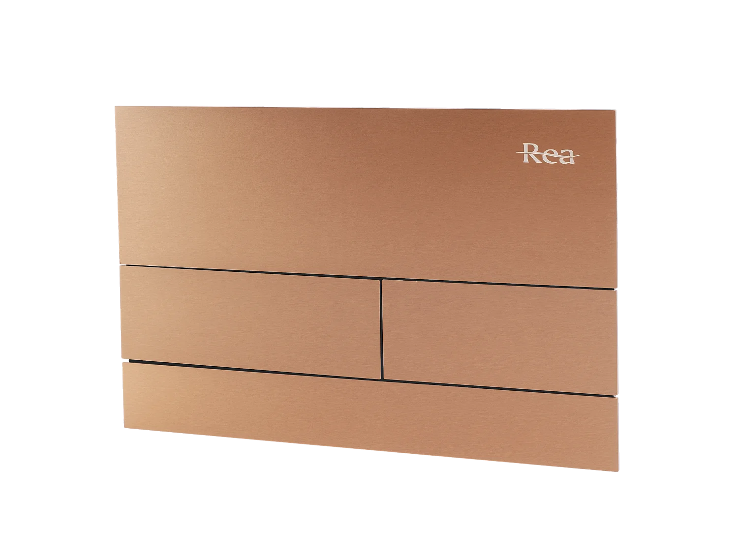 Telaio Wc Da Incasso Rea T Brush Copper + Pulsante Per Supporto Set Da Incasso Wc T