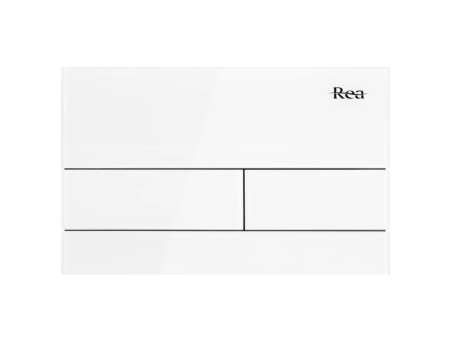 Plaque De Commande Wc Type Rea T White