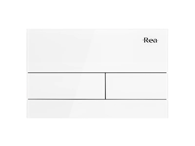 Pulsante Per Supporto Set Da Incasso Wc Rea T White