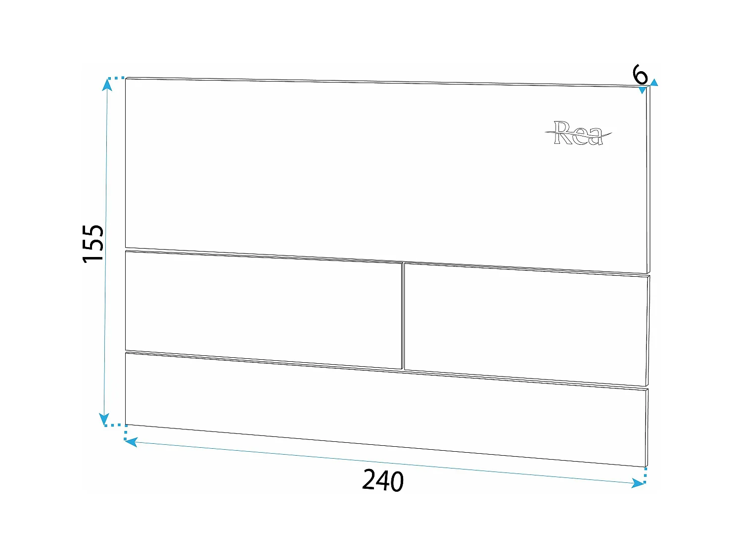 Plaque De Commande Wc Type Rea T Black