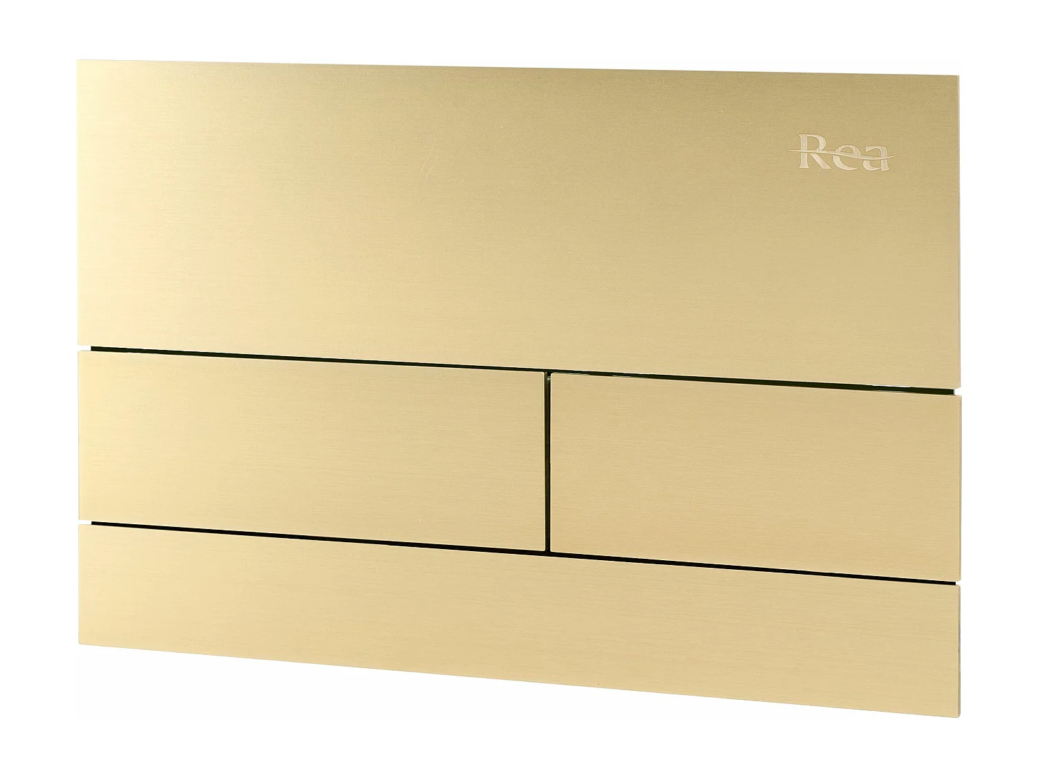 Plaque De Commande Wc Type Rea T Brush Gold