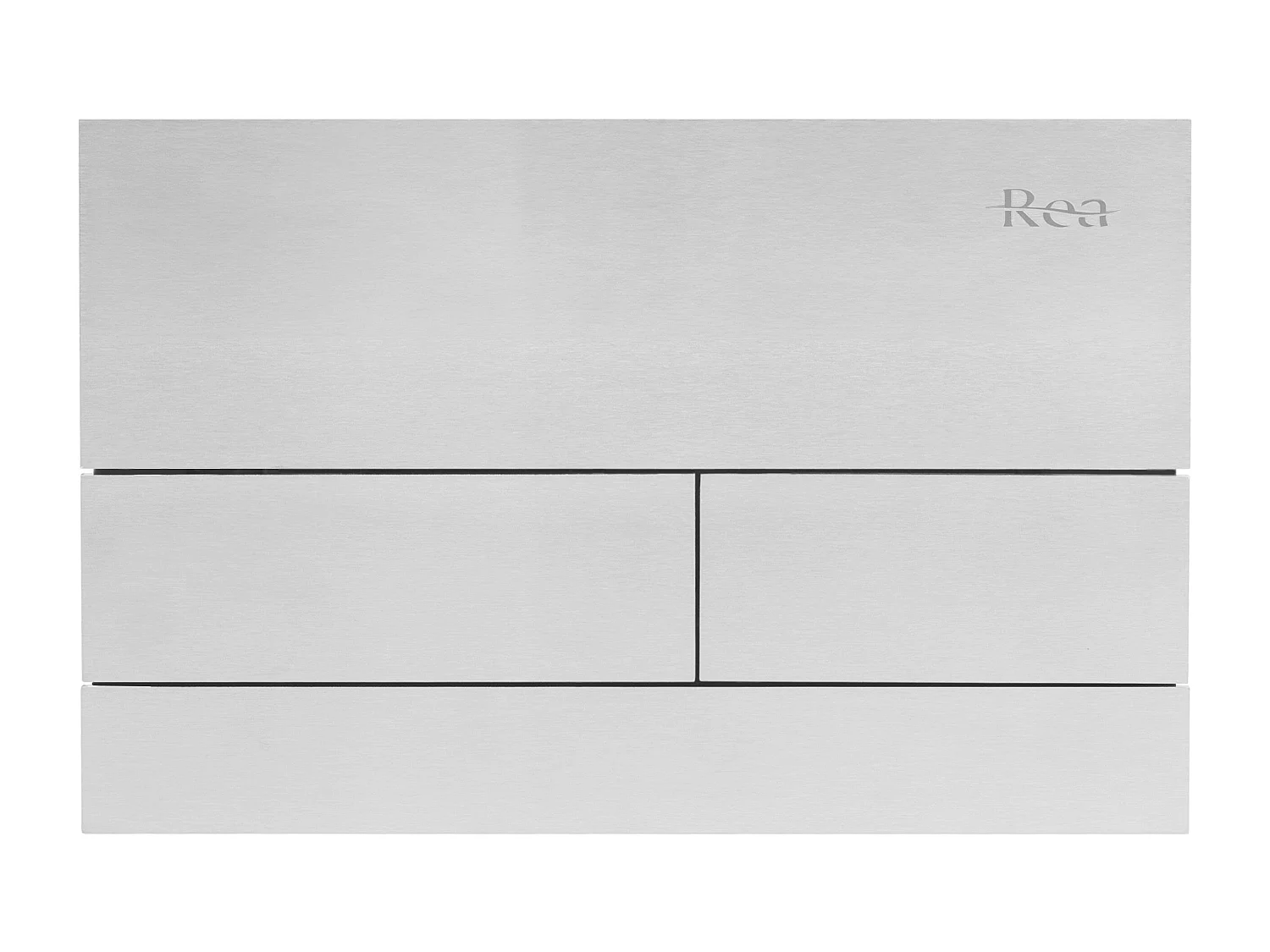 Bâti Support Rea T Brush Steel + Plaque De Commande Wc Type T