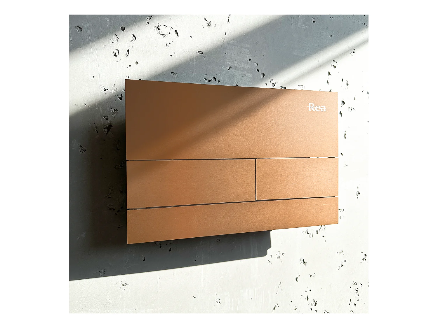 Plaque De Commande Wc Type Rea T Brush Copper