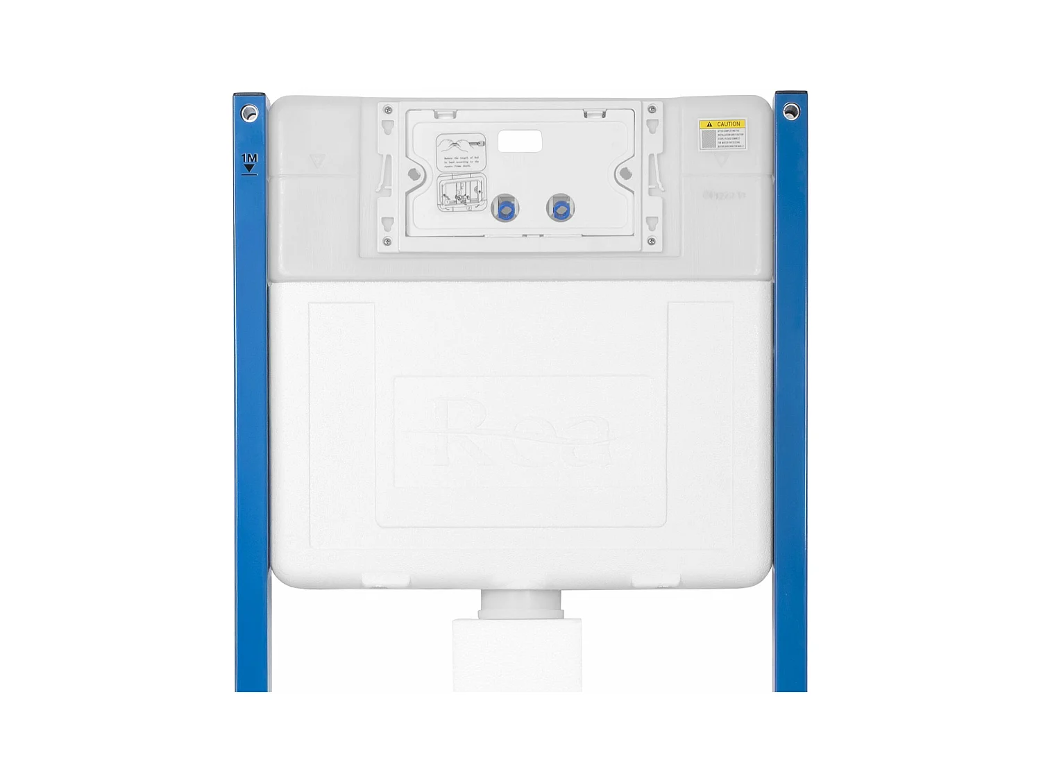 Bâti Support Rea T Brush Gold + Plaque De Commande Wc Type T