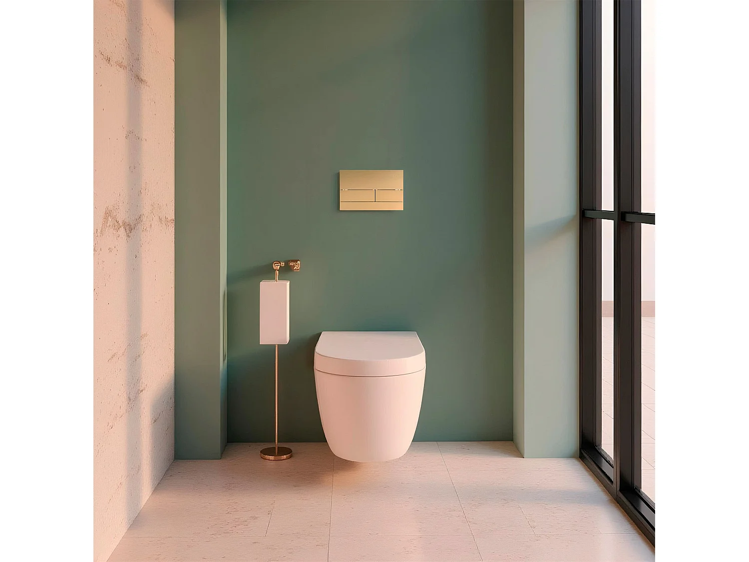 Inbouwreservoir Rea K011A-Q Steel