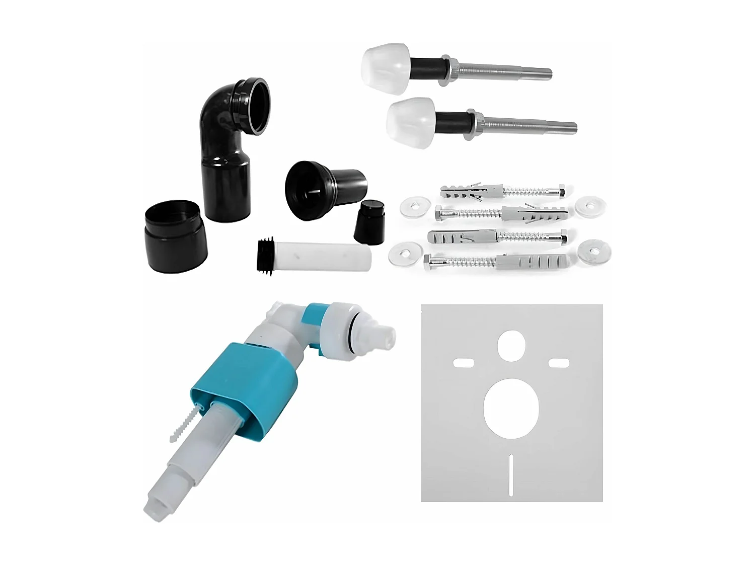 Inbouwreservoir Rea K011A-Q Steel