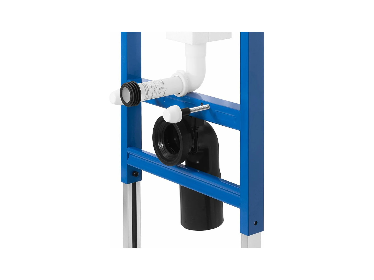 Telaio Wc Da Incasso Rea T Black + Pulsante Per Supporto Set Da Incasso Wc T