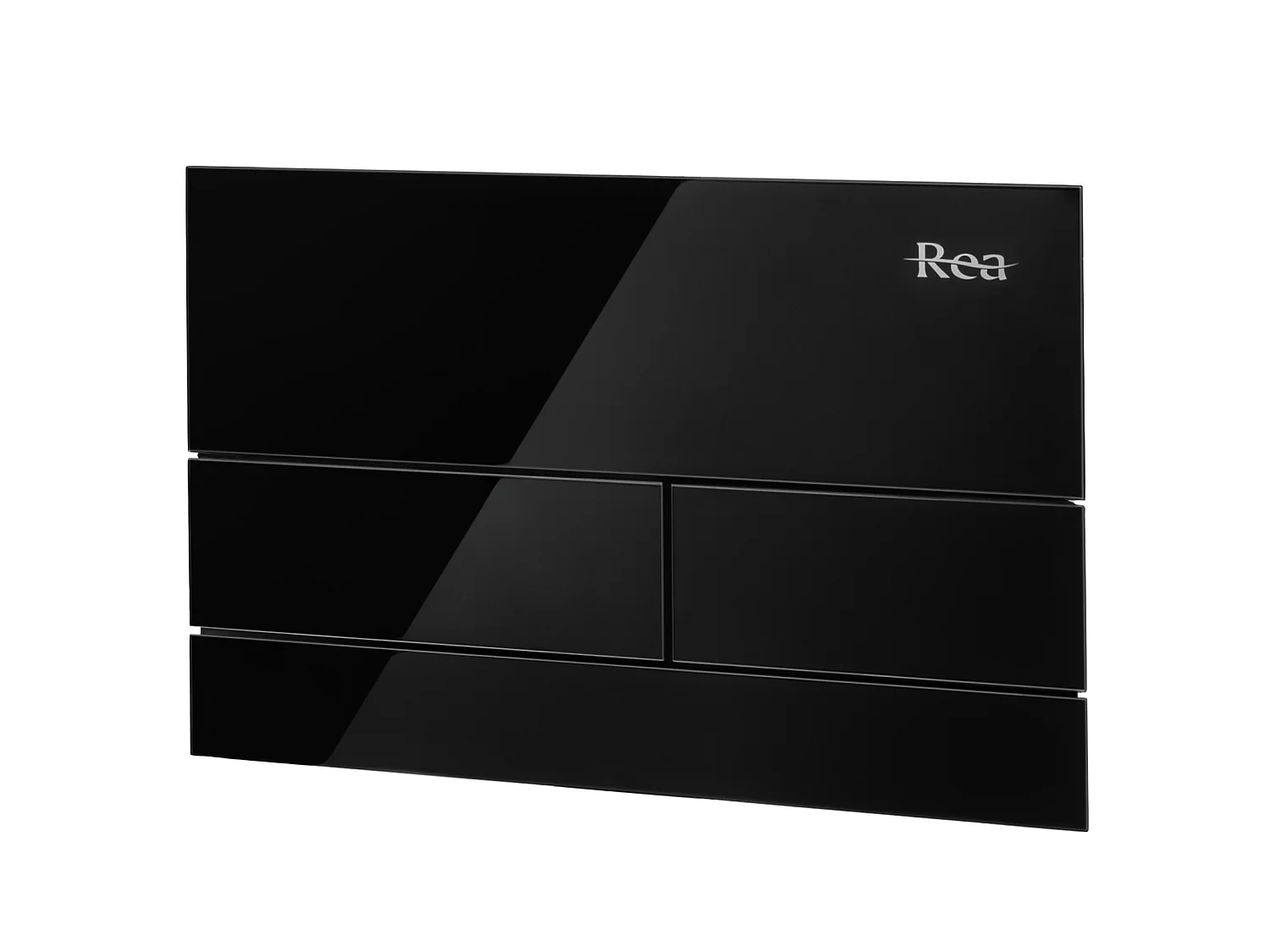 Bâti Support Rea T Black + Plaque De Commande Wc Type T