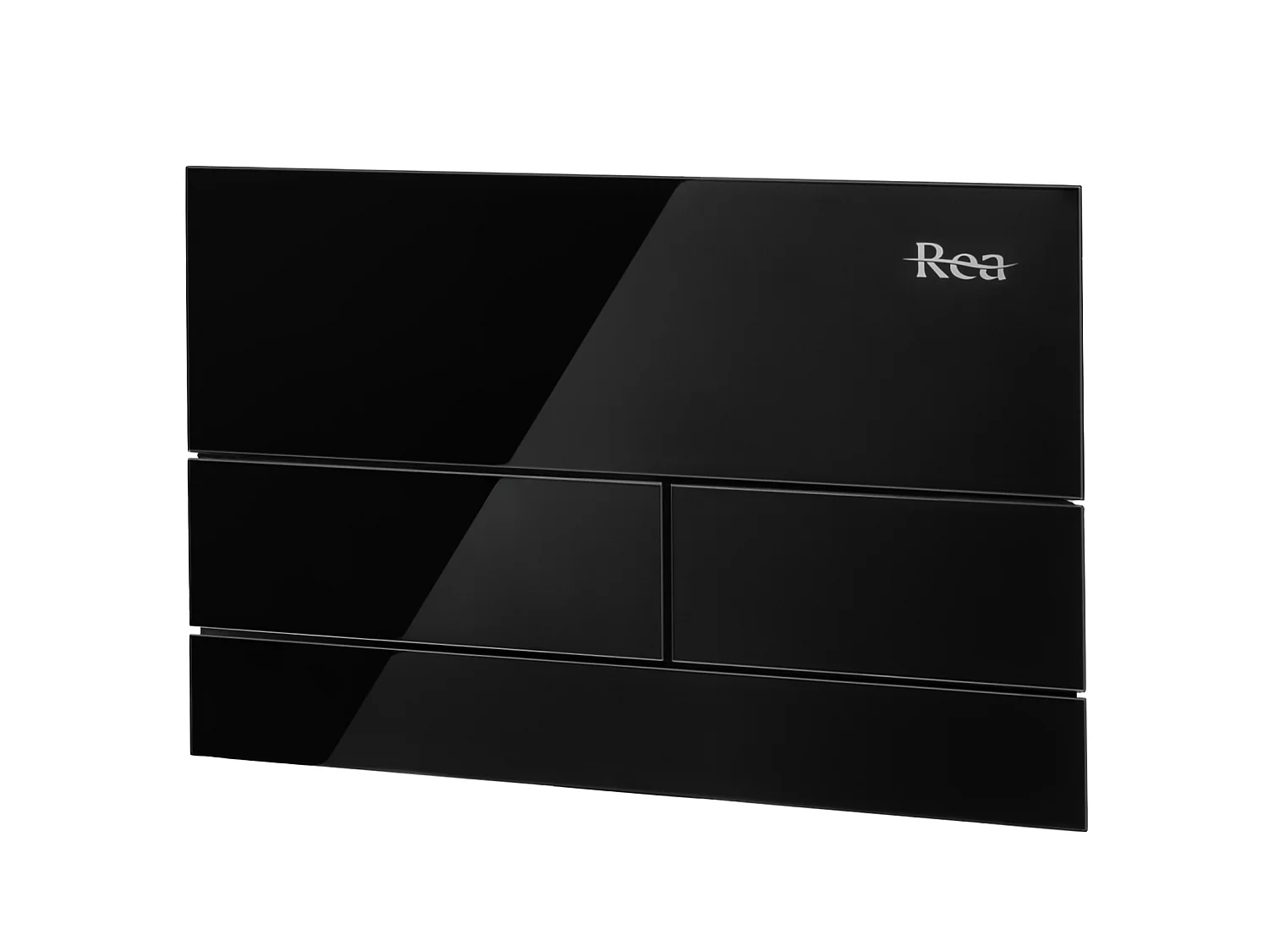 Inbouwreservoir Rea T Black + Bedieningspaneel T